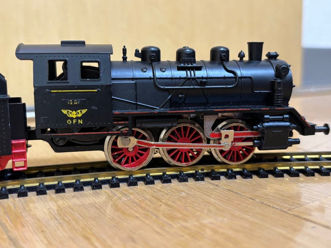 fleischmann HOゲージ 1304 蒸気機関車 客車3両レール一式