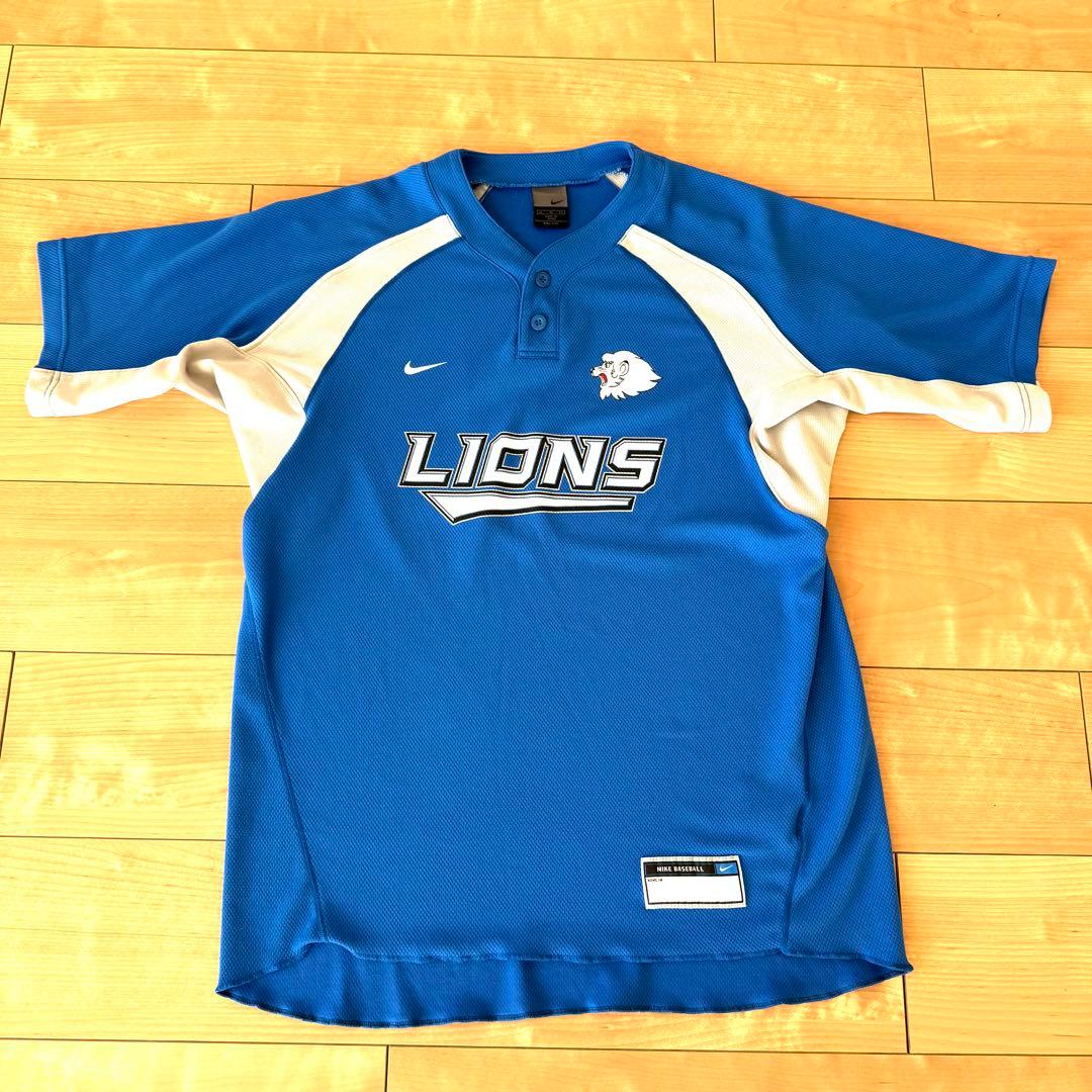 実使用　埼玉西武ライオンズ　球団支給　ユニフォーム　ジャージー　NPB