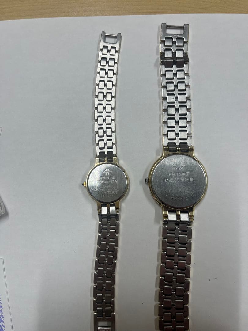 ペアウォッチ クォーツ腕時計 ステンレス