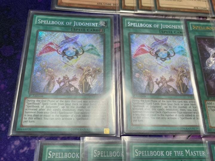 遊戯王 英語版 北米版 EU版 魔導書 レリーフ