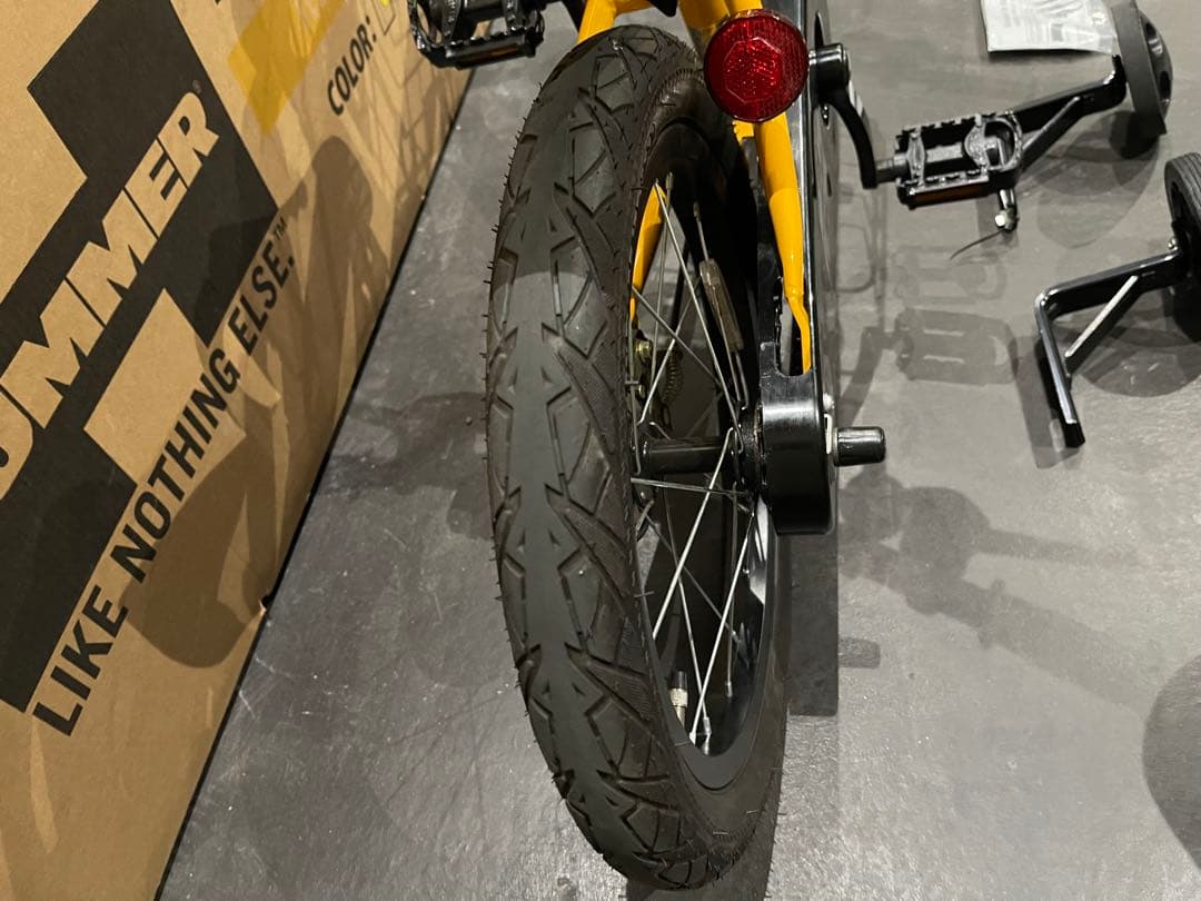 専用です。 HUMMER 子供　自転車　16インチ　イエロー