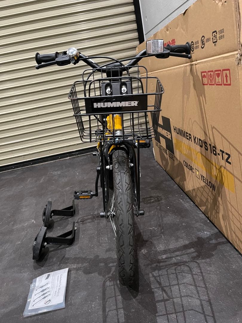 専用です。 HUMMER 子供　自転車　16インチ　イエロー