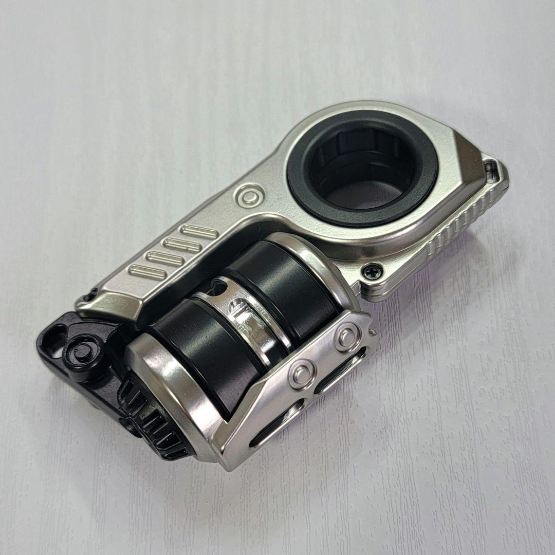 新品 フィジェットトイ スタングレネード 音叉内蔵 EDC スライダー シルバー