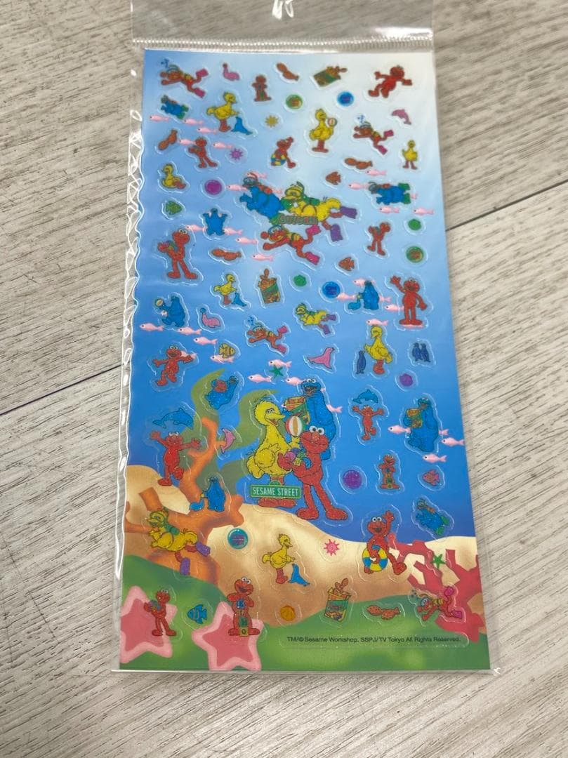 希少 当時物 セサミストリート ウォーターフロント ステッカー 39枚 05年
