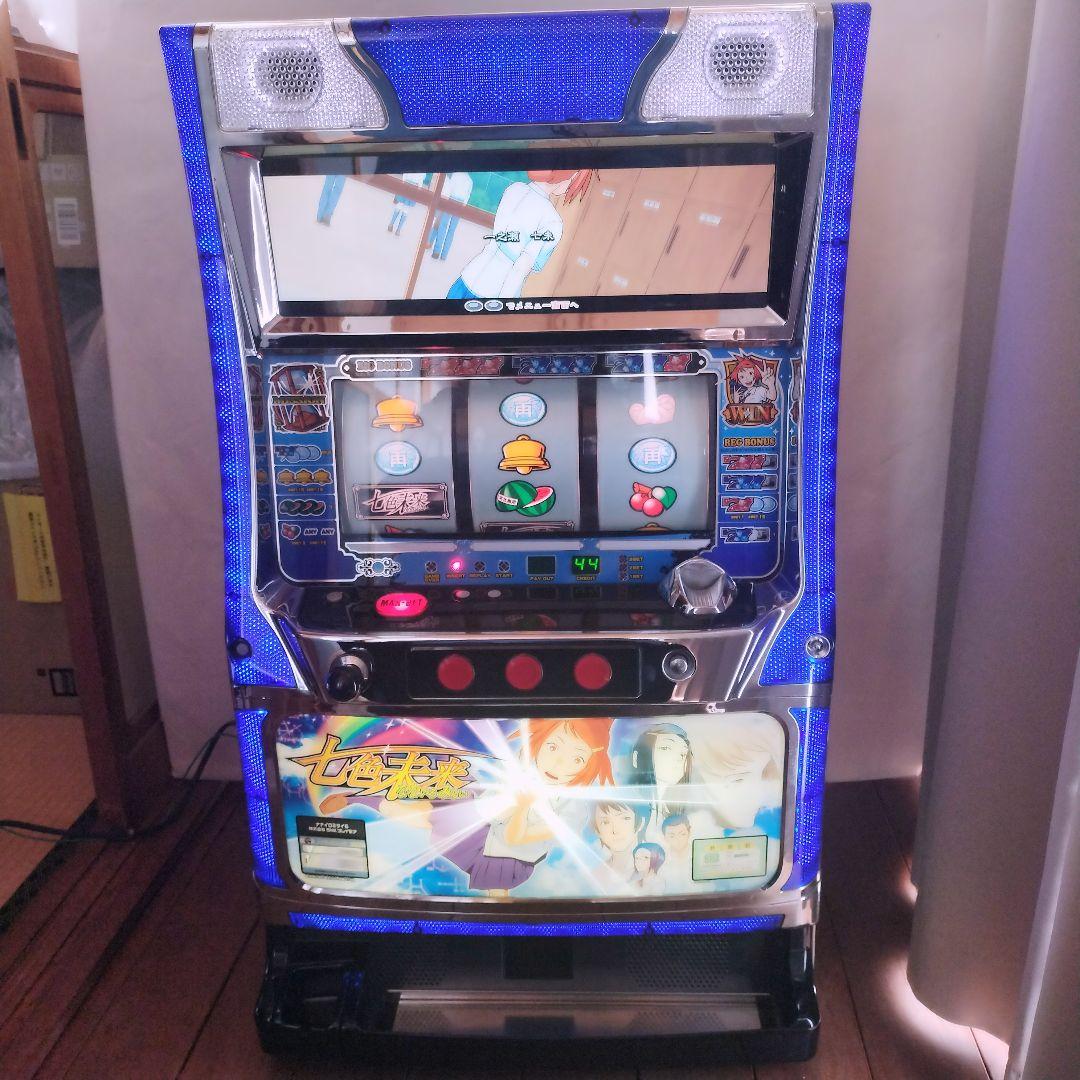 【自宅迄配送】七色未来　パチスロ実機　SNKプレイモア　5号機　不要機付き