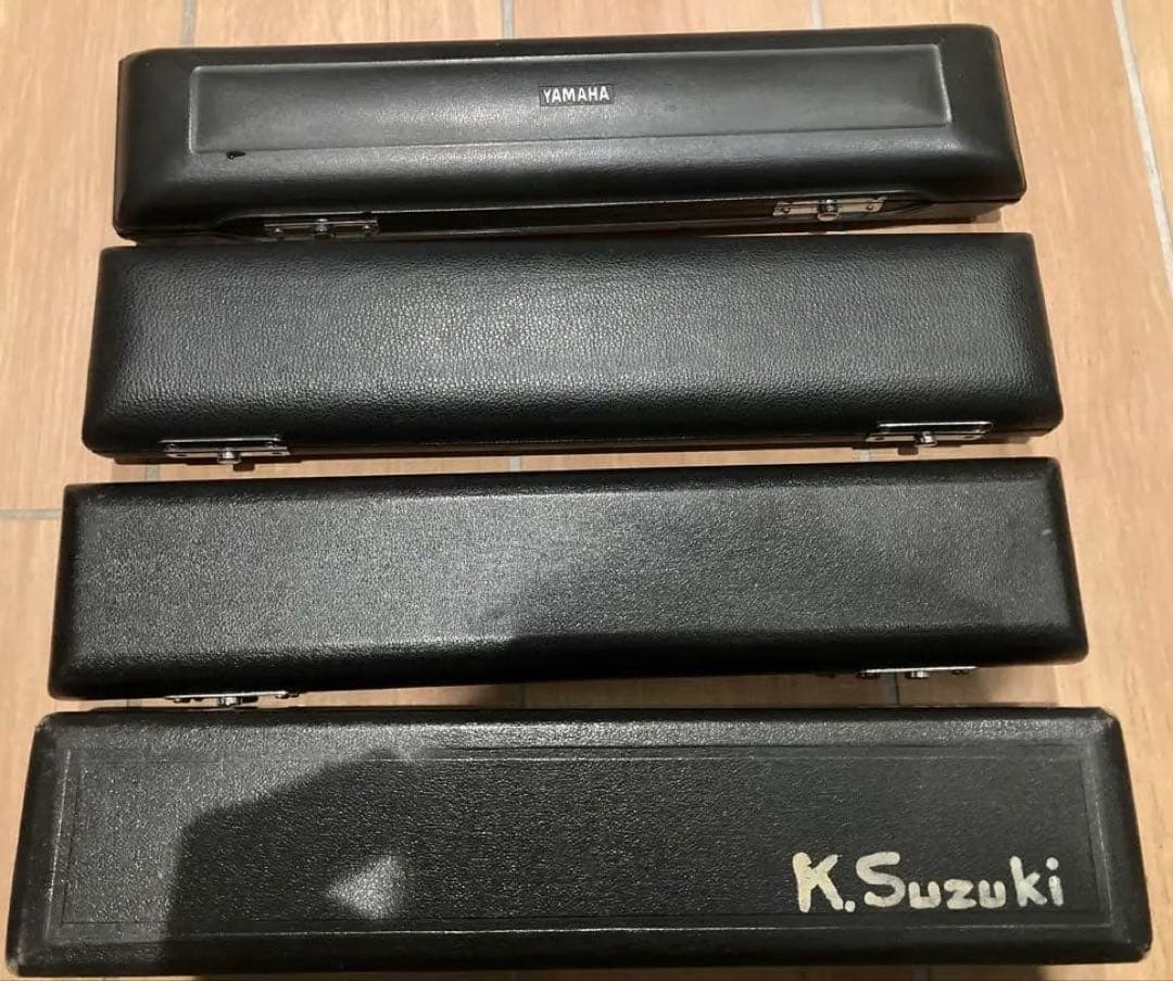 4点セット YAMAHA YSANKYO FLUTE フルート ケース付き