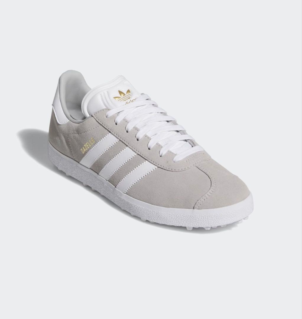 【超美品】【1ラウンド使用】アディダス　カゼルゴルフシューズ　メンズ29.5cm