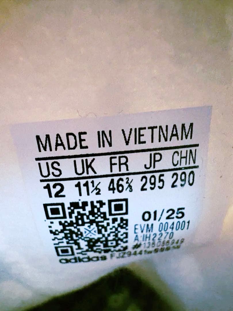 【超美品】【1ラウンド使用】アディダス　カゼルゴルフシューズ　メンズ29.5cm