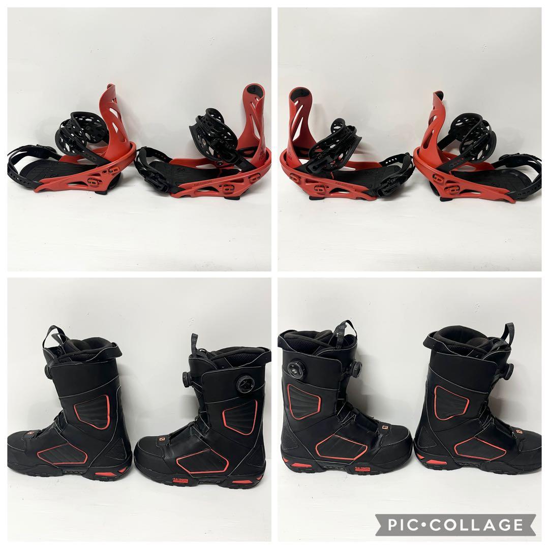 FLUX 23-24 SALOMON スノボセット　フラックス　サロモン　スノボ
