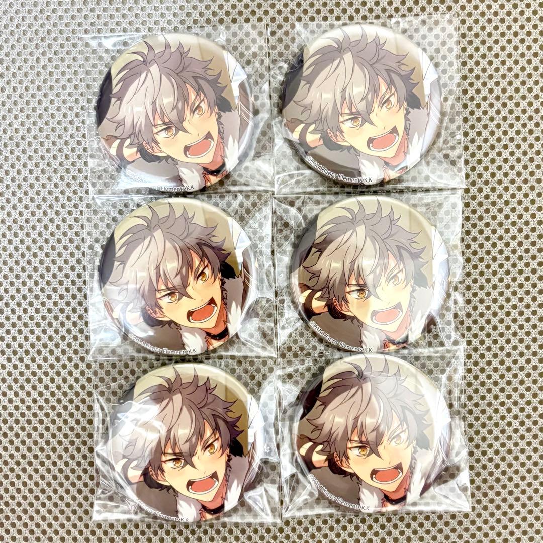 【月末のみ値下げ】あんスタ 公式ビジュアルファンブック 特典 缶バッジ 晃牙