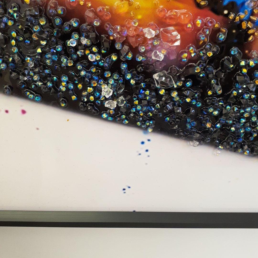 輸入雑貨　天然水晶石　『CHANEL』　宝石アート