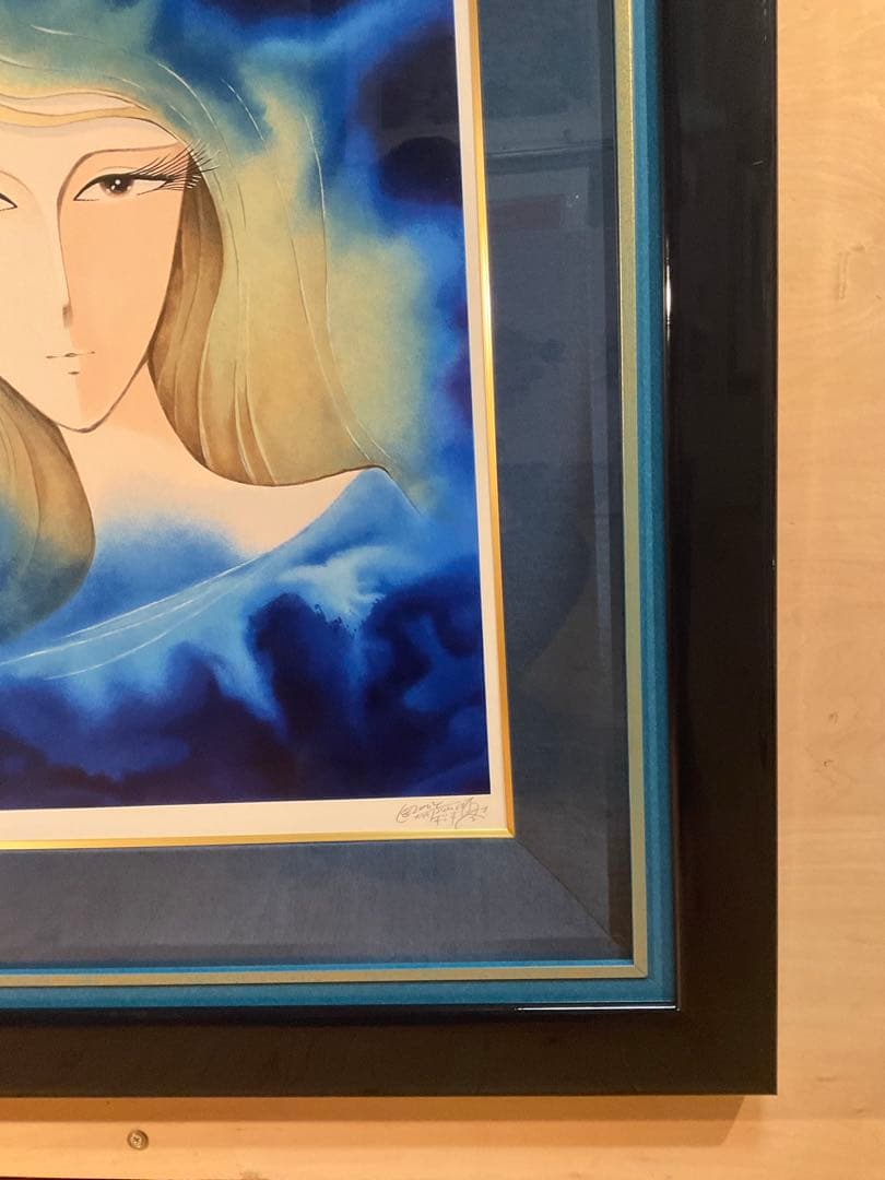 松本零士「スターシャⅠ」シルクスクリーン　直筆サイン・エディション・作品保証書有