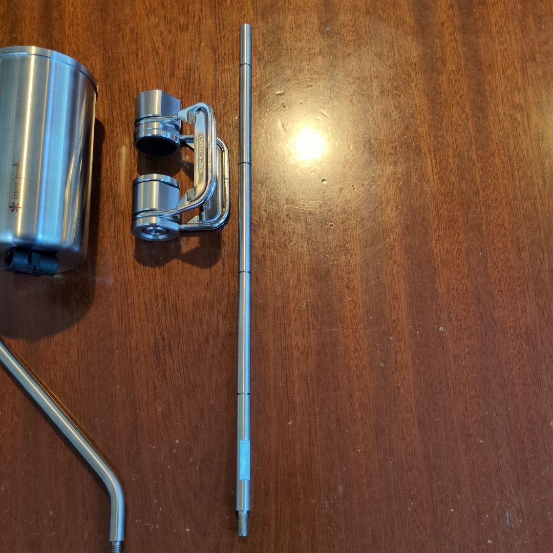 ​【美品】スノーピーク TTA クランプ/ランタンハンガー/シリンダースタンド