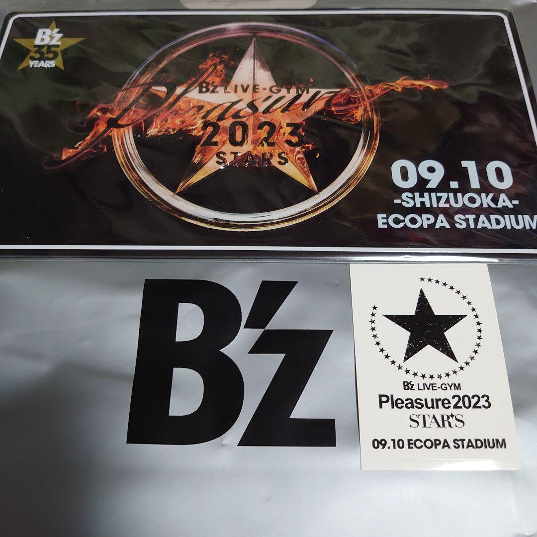 ⭕B'z 直筆サイン色紙 メモリアルプレート　他　静岡エコパスタジアム　９/１０
