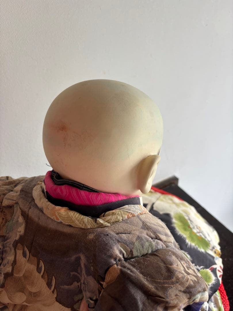 市松人形 伝統工芸　日本人形　訳あり　男の子　昭和レトロ　着物　和服