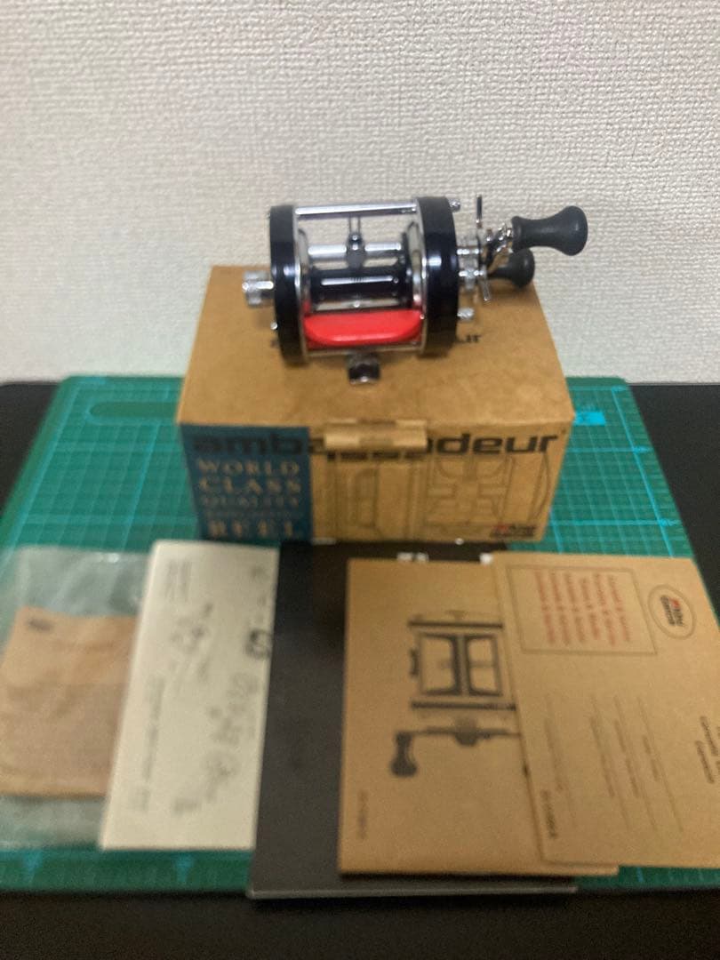 アブ　アンバサダー　6600C 赤ベロ