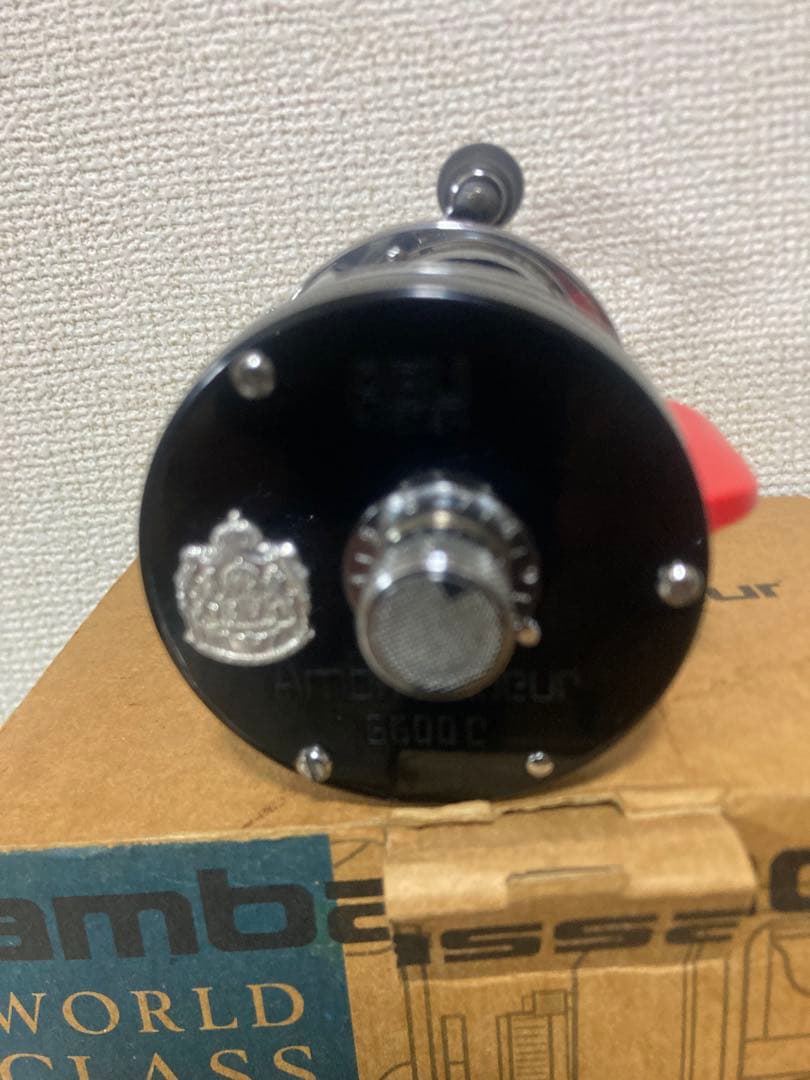 アブ　アンバサダー　6600C 赤ベロ