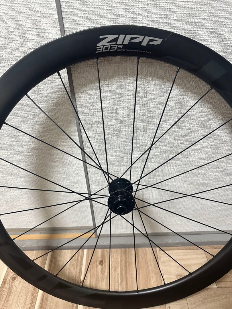 【ジャンク】ZIPP 303S Tubeless Disc 前後セット