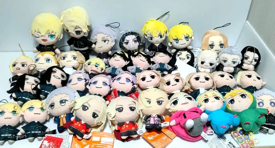 東京リベンジャーズ　ぬいぐるみ　ちびぐるみ　寝そべり　マスコット　38点　まとめ