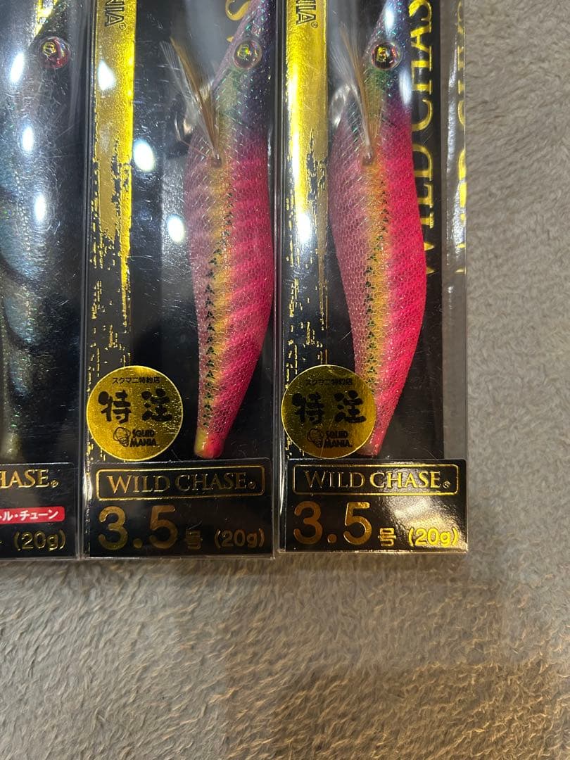 餌木　スクイッドマニア　ワイルドチェイス　3.5号　4本セット