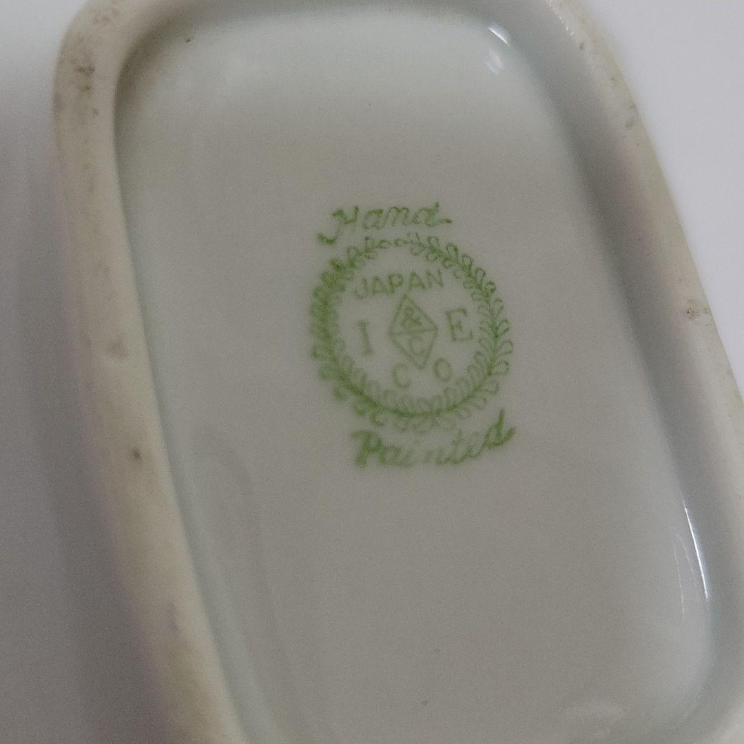 ハンドペイント 輸出用 アンティーク 豆皿 金モール オールドノリタケ風