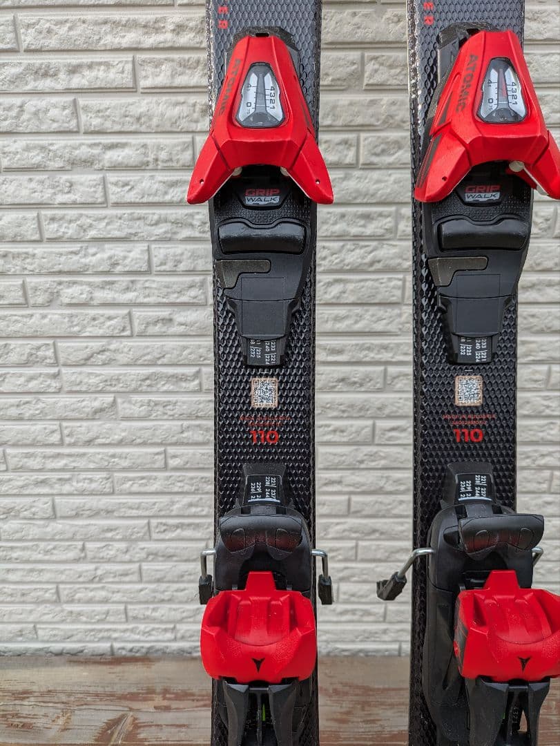 JX スキー 板 グレー/レッド 110設定