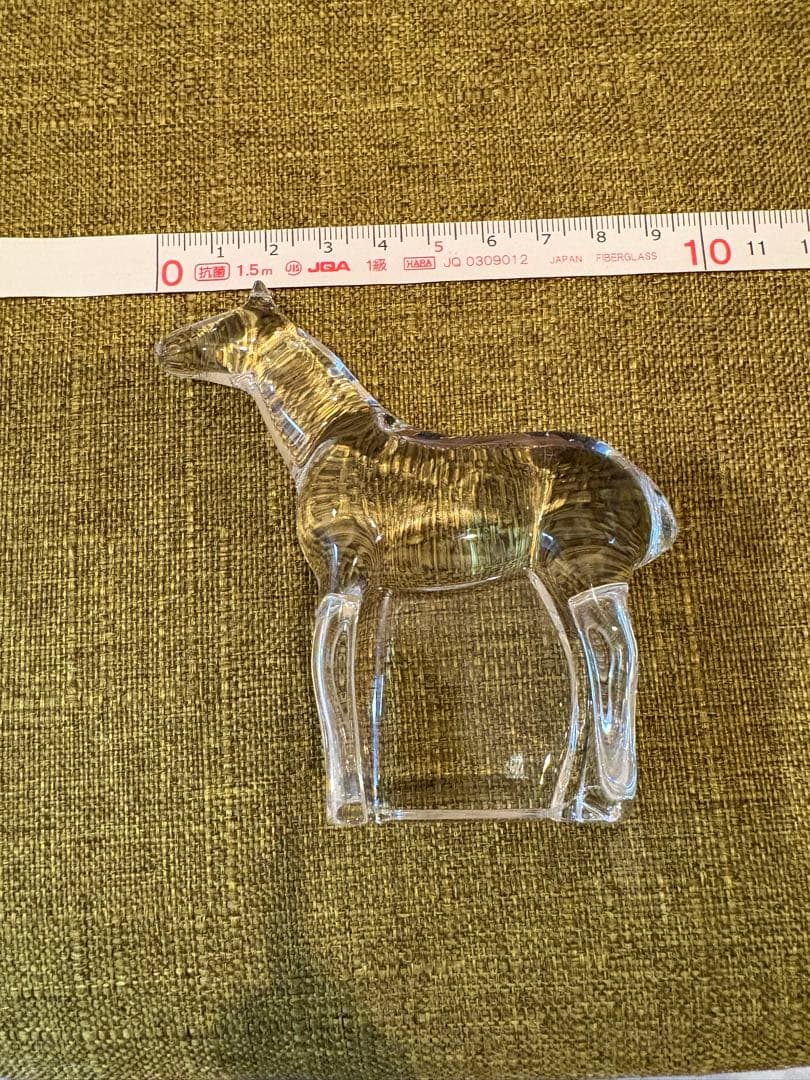 バカラ 干支 午 馬 クリスタル 置物 フィギュリン Baccarat ホース