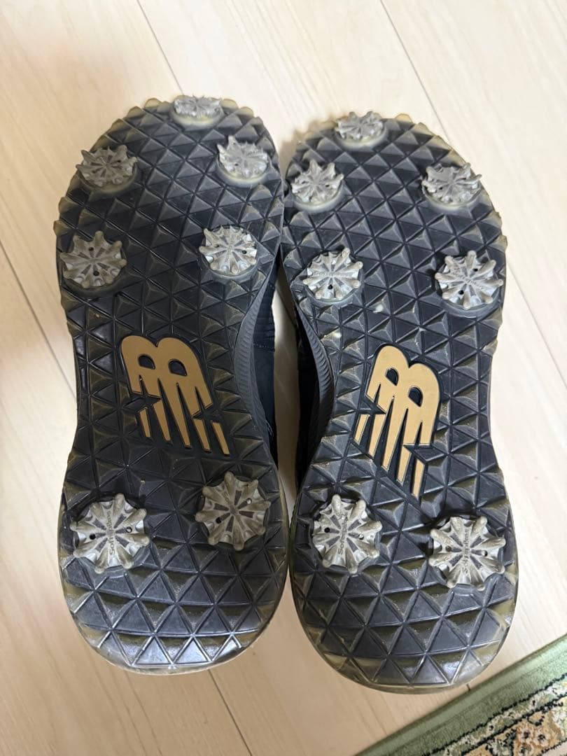 new balance ゴルフシューズ ブラック　28センチ