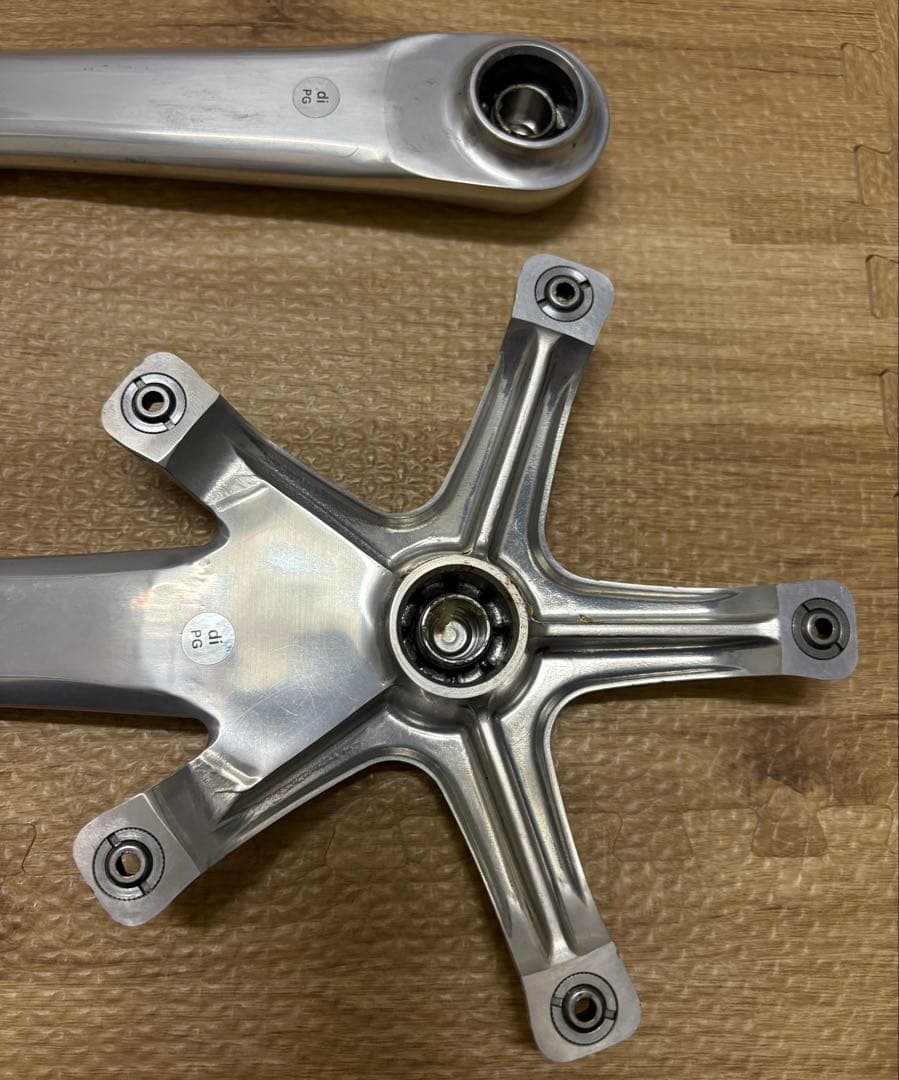 SHIMANO クランクFC-7710　165mm njs VIA ピスト