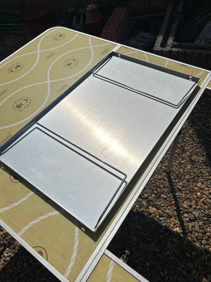 テーブル・チェア・ハンモック Coleman SLIM 4-FOLDING BBQ TABLE