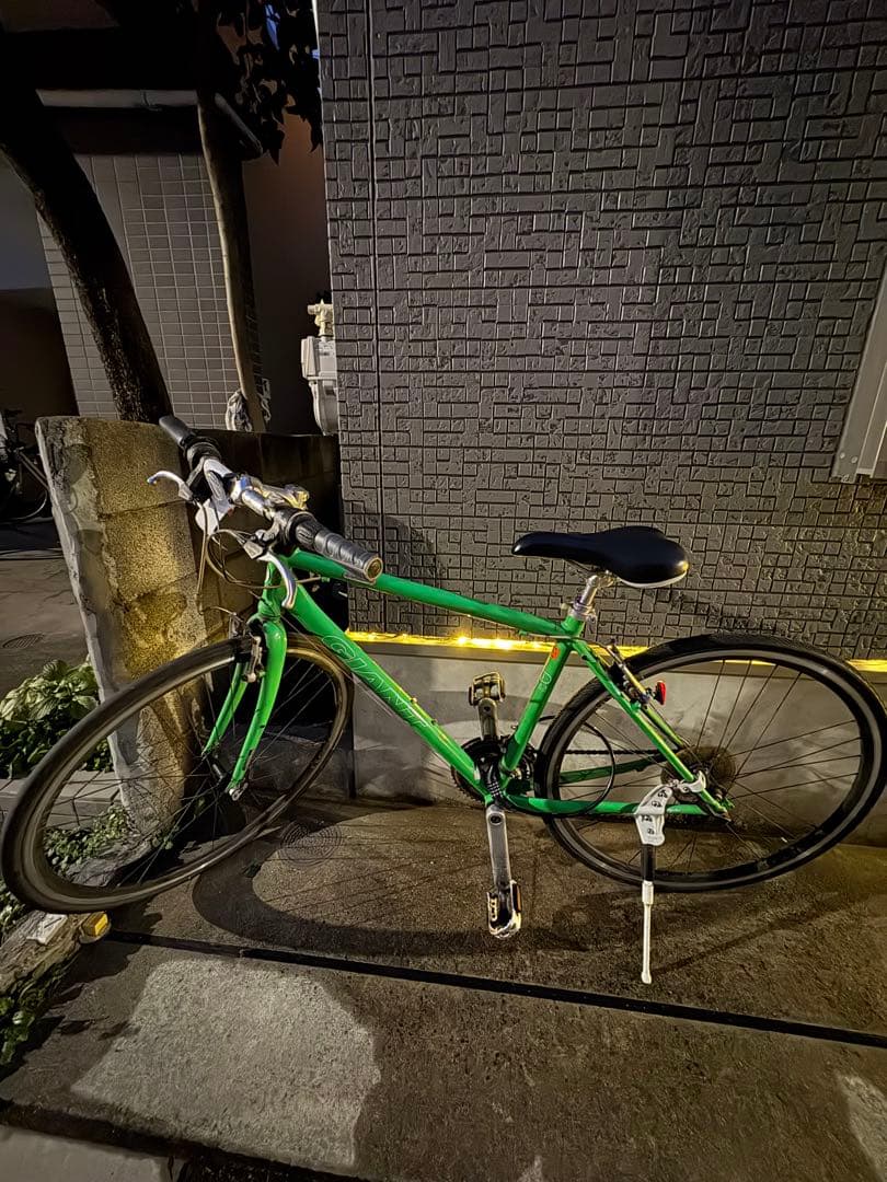 【自転車　GIANT】グリーン クロスバイク