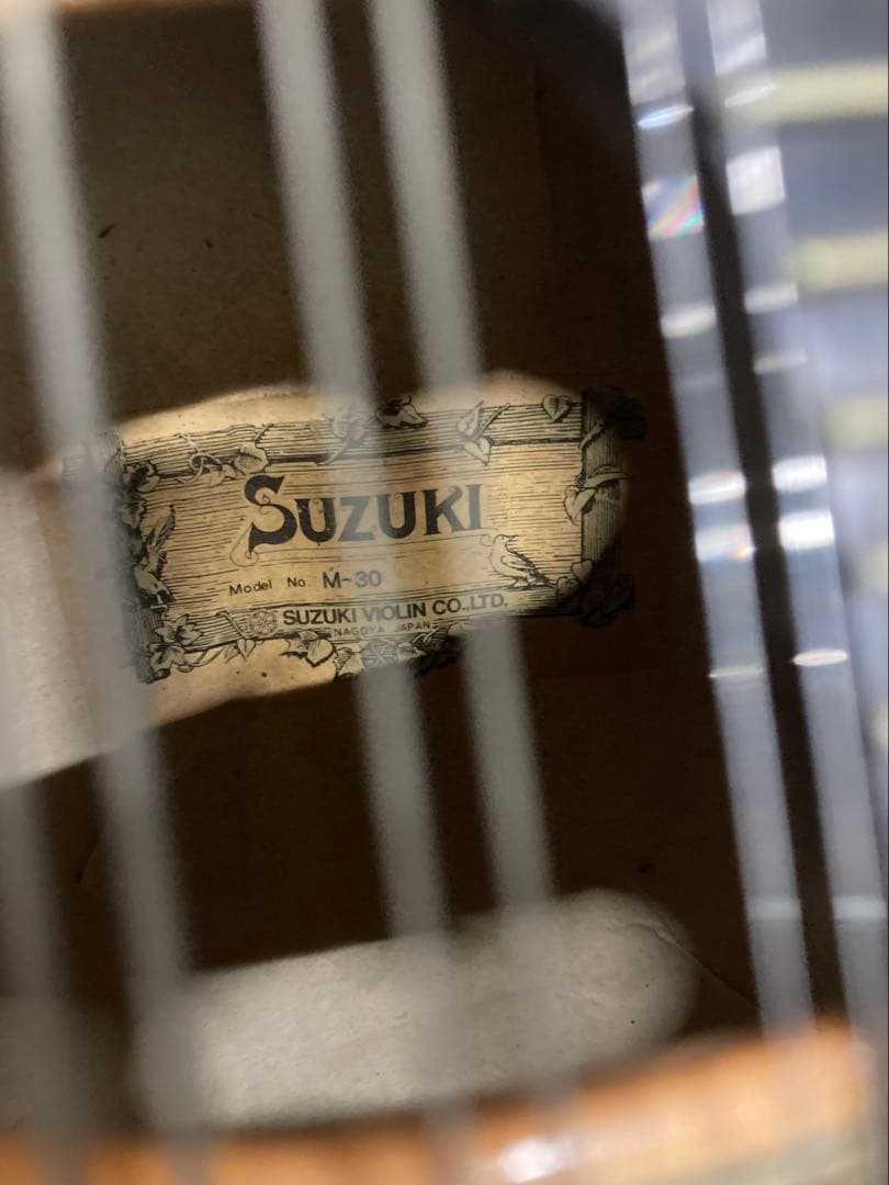 B-0104)SUZUKI M-30 マンドリン スズキ ハードケース付き