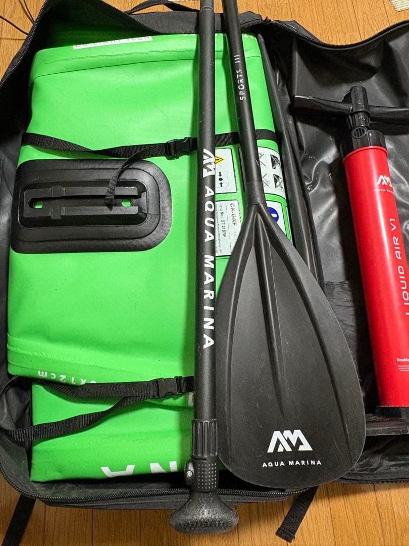 AQUA MARINA SUP（サップ）本体 パドル付