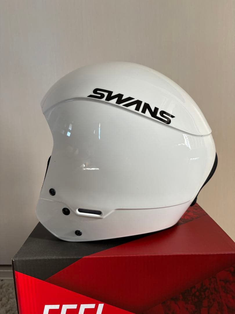 【未使用】SWANS ヘルメットXL HRS-90FIS P1 W