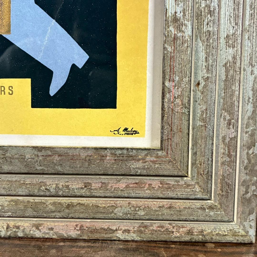 美品 レイモン・サヴィニャック「アルマニャック・リスト」リトポスター お洒落額装