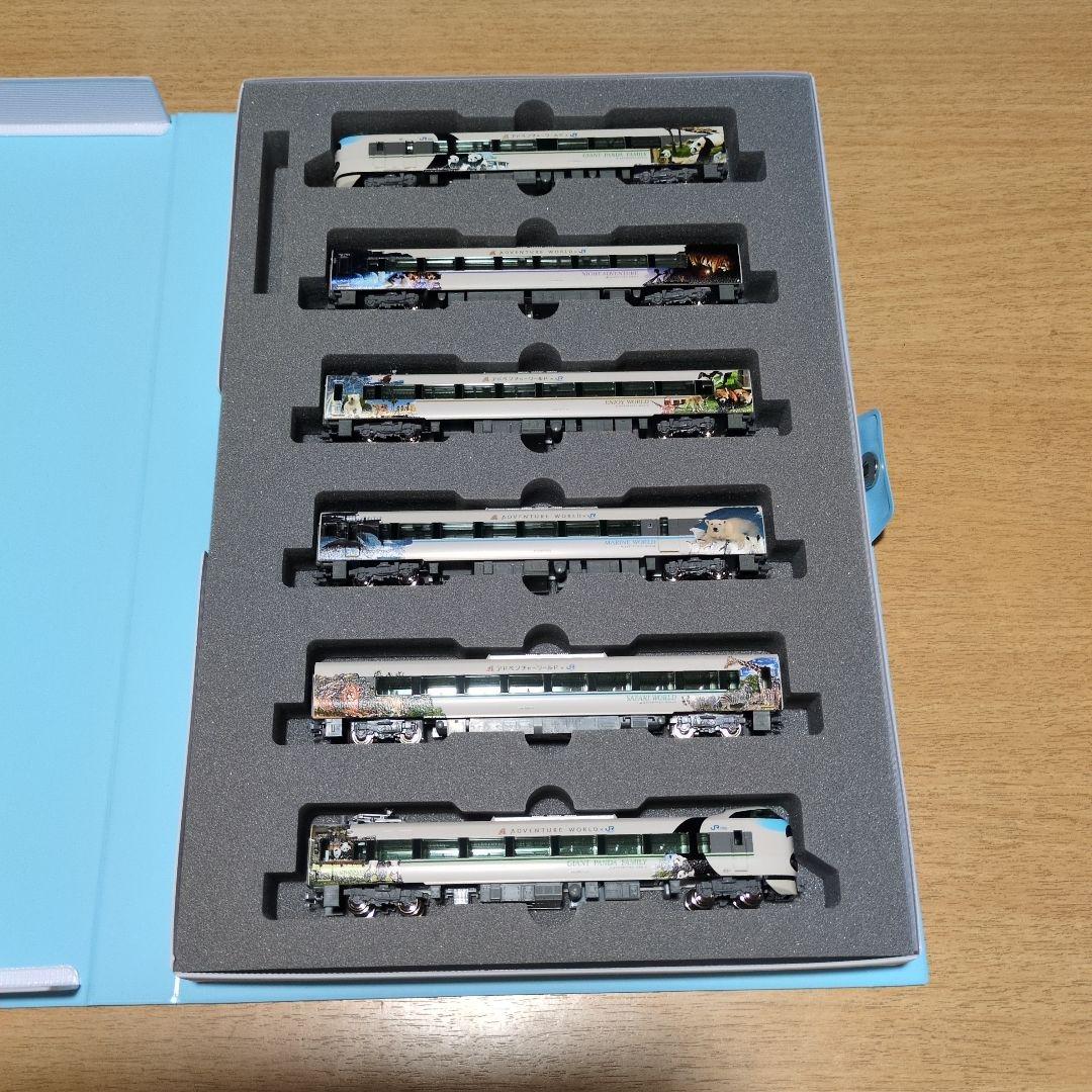 室内灯取付済　KATO 287系 パンダくろしお 6両セット