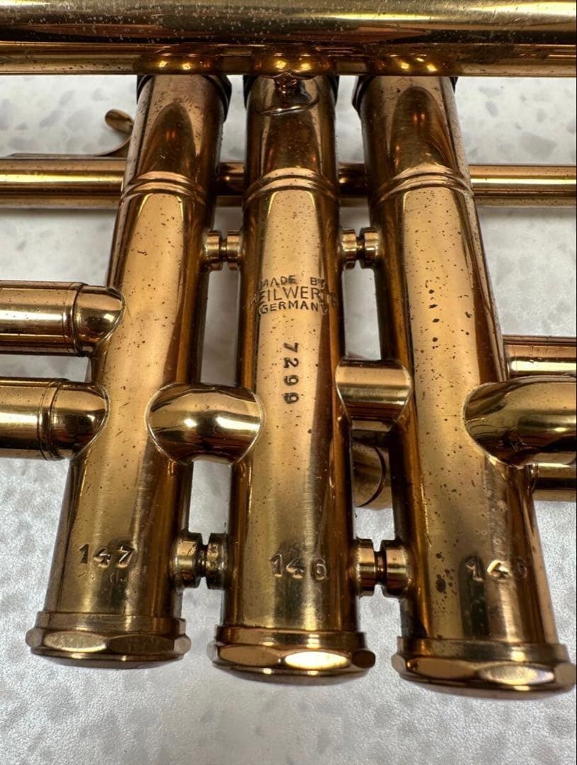トランペット KEILWERTH GERMANY ドイツ製 7299 /301※