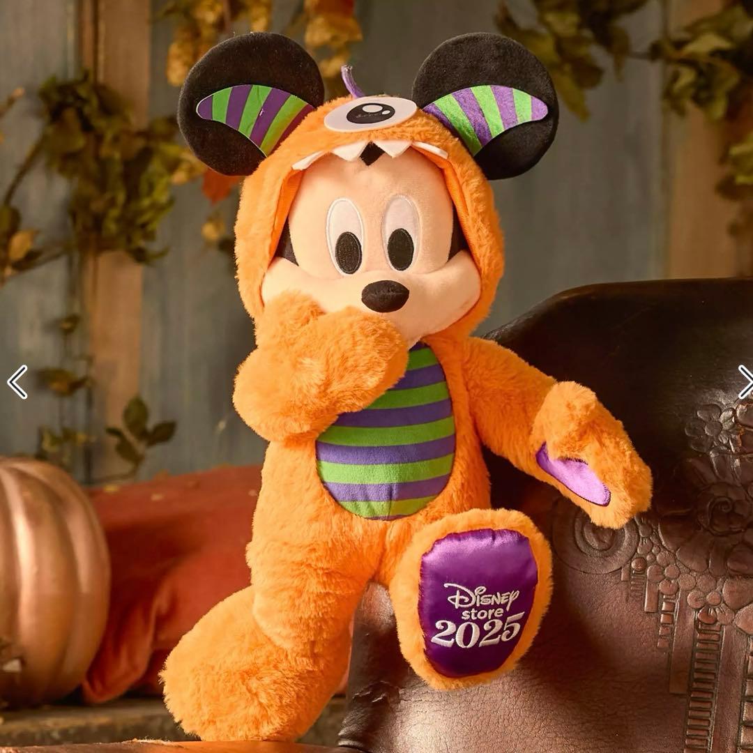 ミッキー・ミニー ハロウィンぬいぐるみ 2025年モデル