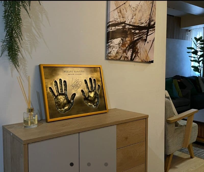 希少(No.100)朝倉未来 プレミアムハンドプレート