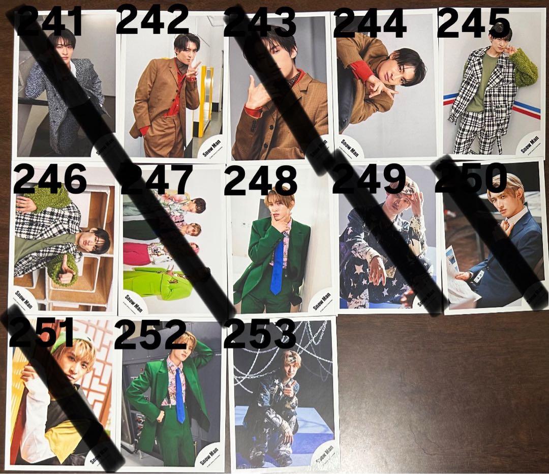 【バラ売り可】 Man 公式写真 190枚