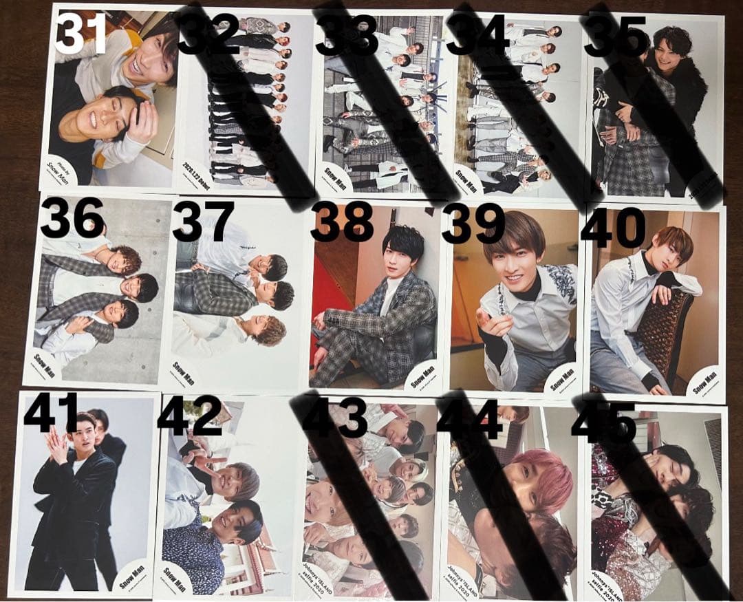 【バラ売り可】 Man 公式写真 190枚