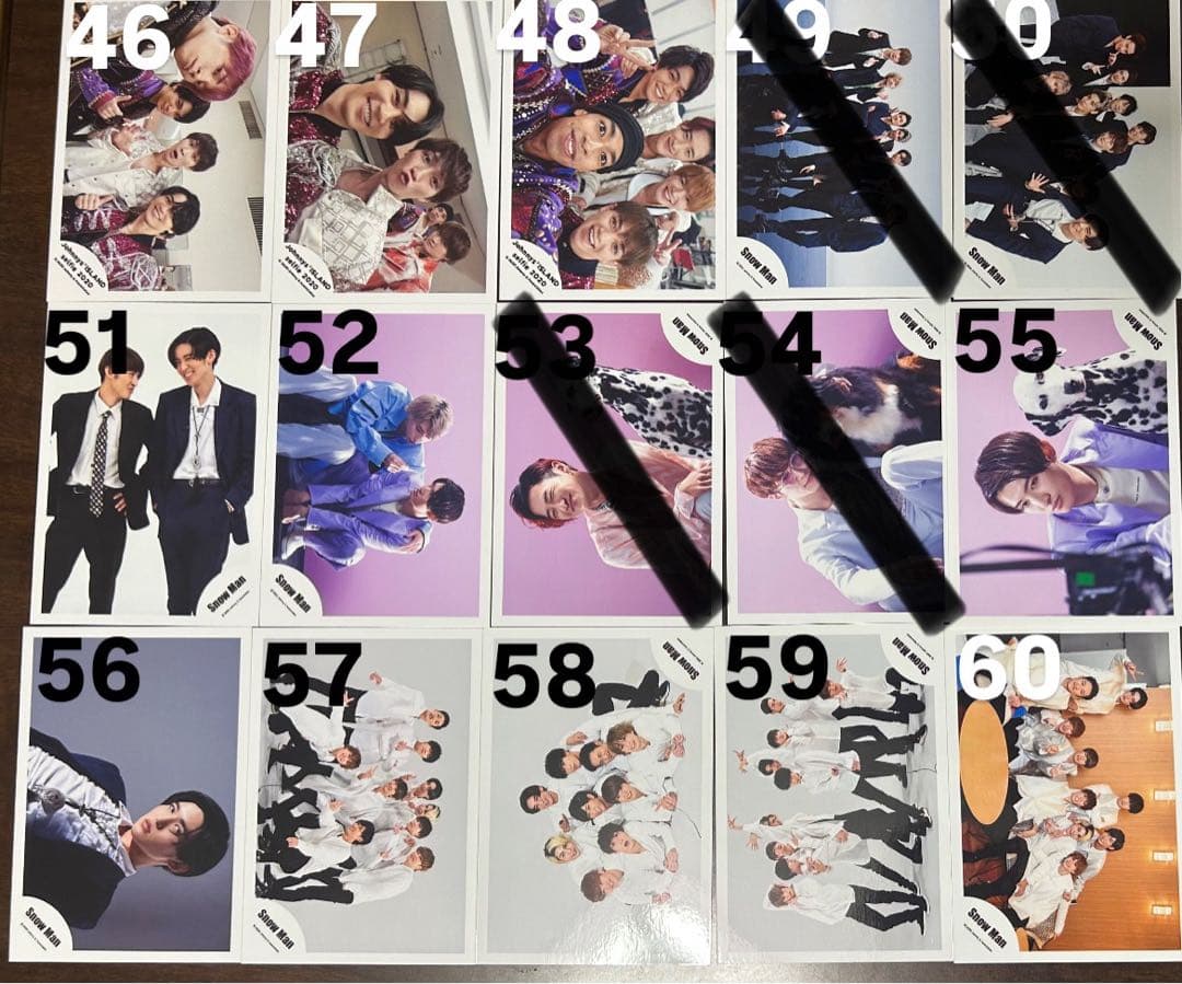 【バラ売り可】 Man 公式写真 190枚