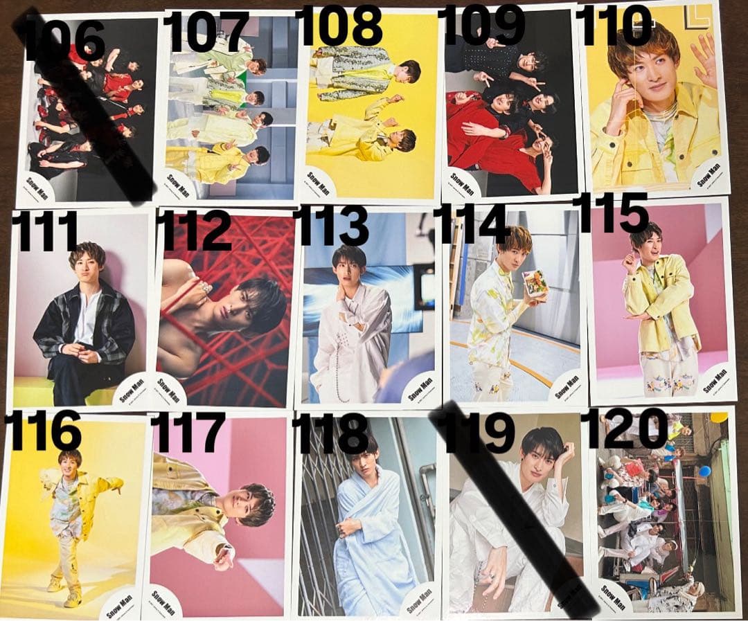 【バラ売り可】 Man 公式写真 190枚