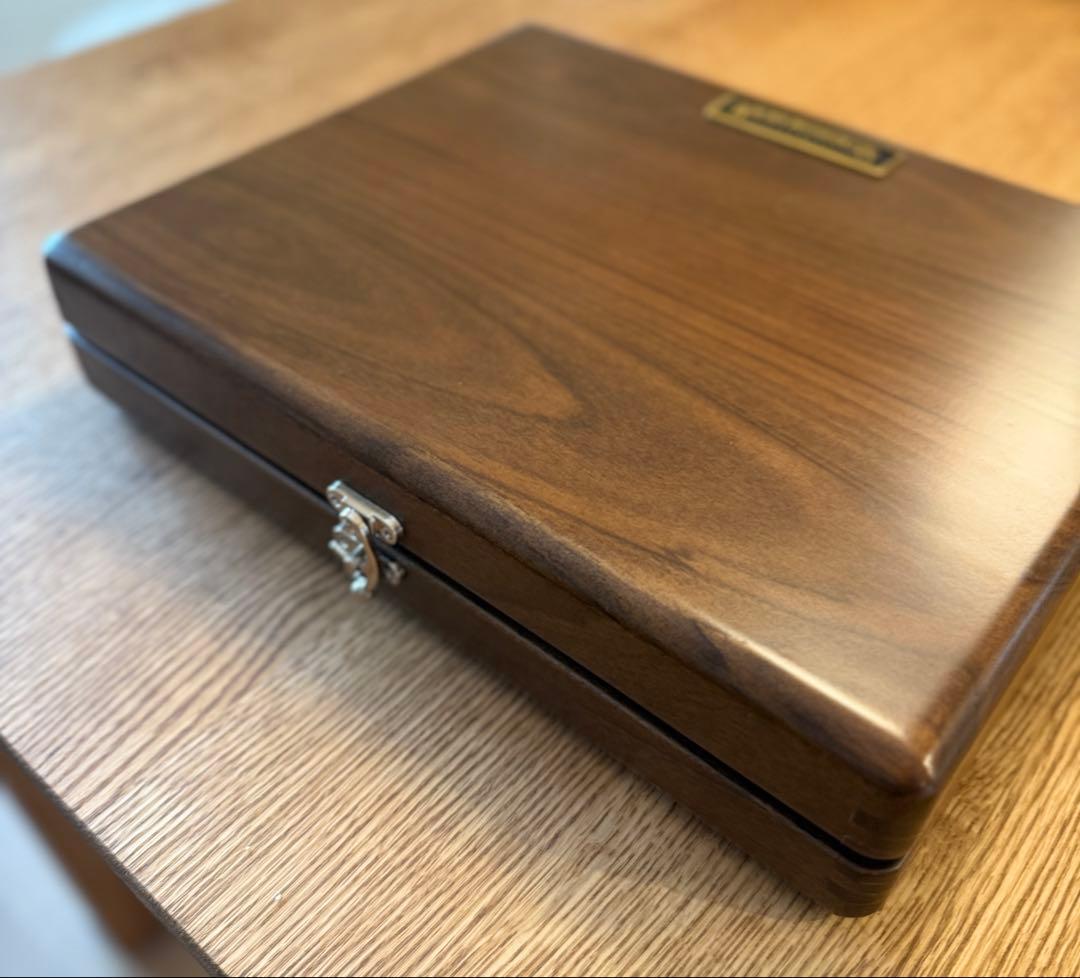 ファイル・バインダー・ケース Galen Leather The WritingBox Wulnut