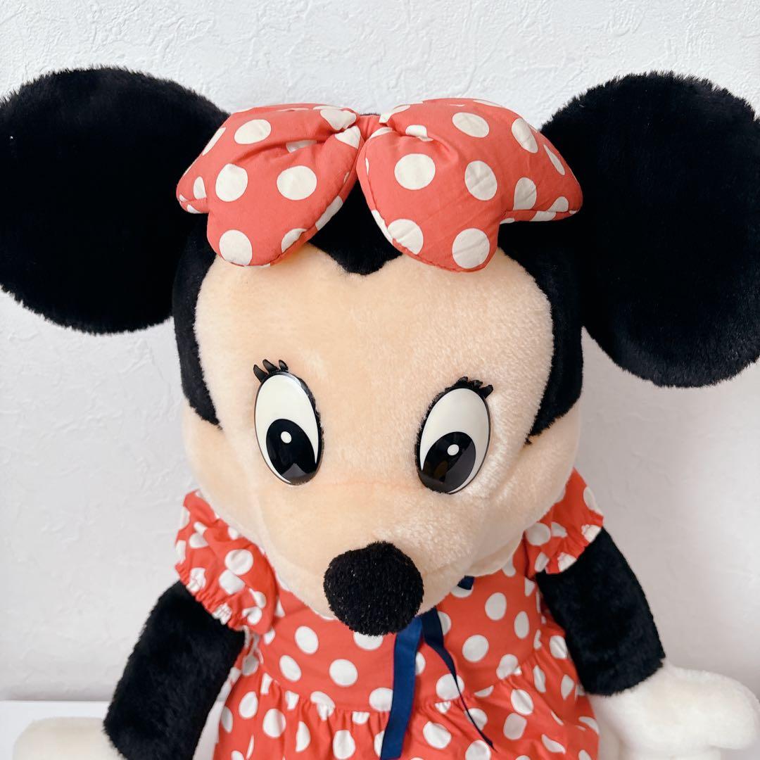 【希少・特大】サンアンドスター ミッキー＆ミニー ぬいぐるみ ペア 約77cm