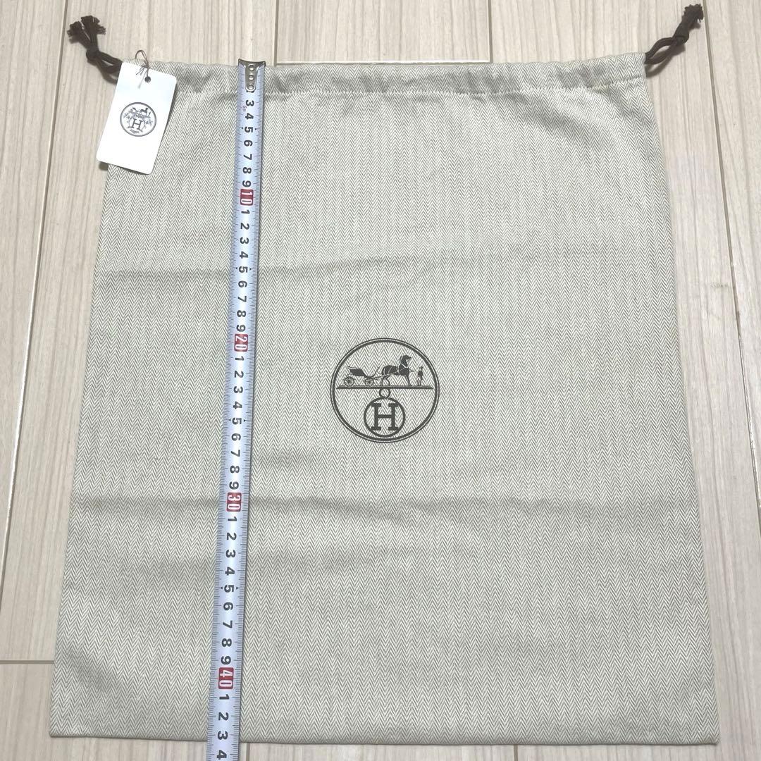✨新品✨ エルメス 保存袋 巾着袋 収納袋 縦約43.5cm×横約37.5cm