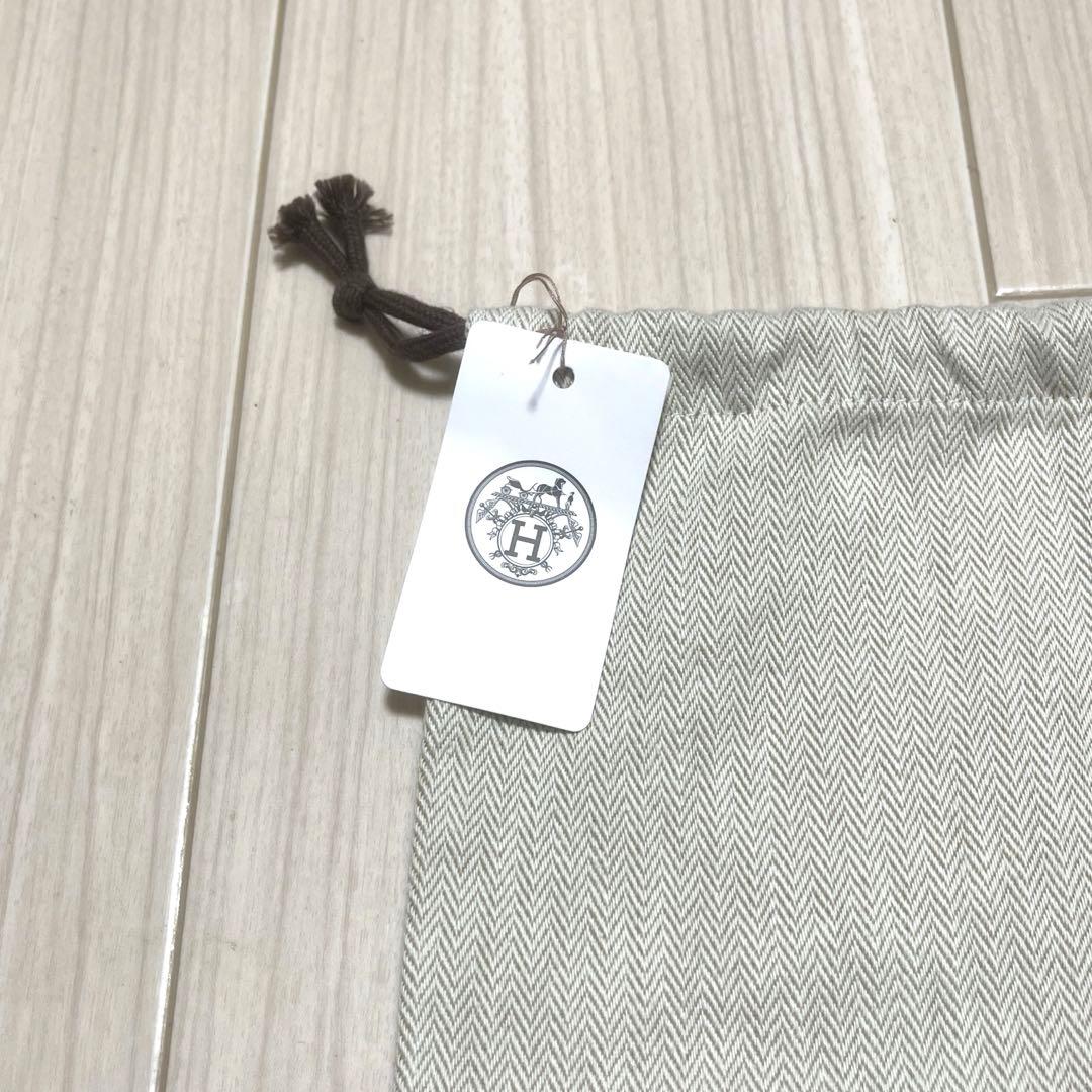 ✨新品✨ エルメス 保存袋 巾着袋 収納袋 縦約43.5cm×横約37.5cm