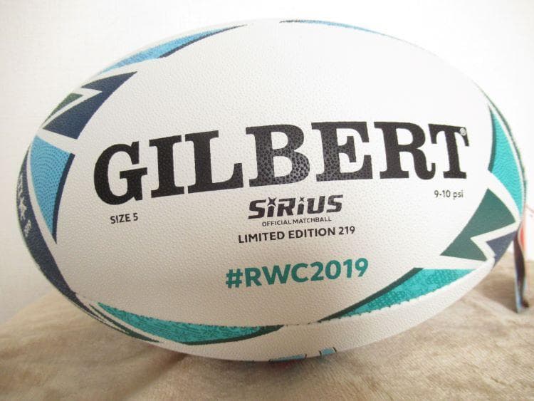 RWC2019 公式試合球 シリウス　ラグビーボール　ギルバート