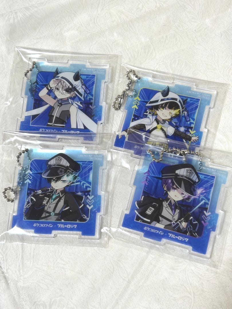 アクリルキーホルダー ブルーロック ブルロ ポケツイ ポケコロツイン