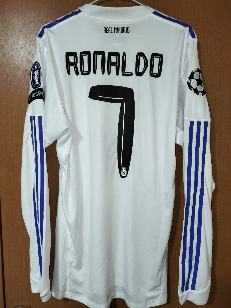 レアル・マドリード 10/11 ホーム #7 C.ロナウド Lサイズ 長袖